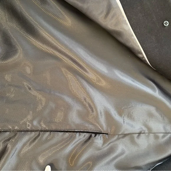 Joseph Abboud Men’s Wool Blend Overcoat Size 44 Short - Picture 6 of 8